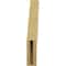 Ekena Millwork 3-inch W x 16-inch D x 22-inch H Funston Rough Cedar Woodgrain TimberThane Knee Brace, Primed BRCUR03X16X22FSTRCPR - alternate 3